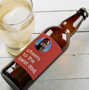 Cheers To The Best Dad Photo Upload Cider - Multi Pack