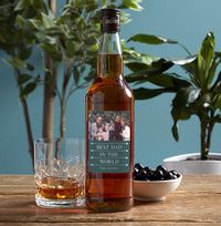 Tap to view Best Dad In The World Photo Upload Whisky