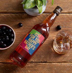 Happy Father's Day Personalised Whisky