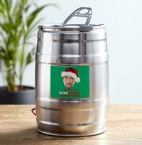 Have A Beerilliant Christmas  - Photo Upload Mini 5L Keg - West Coast IPA