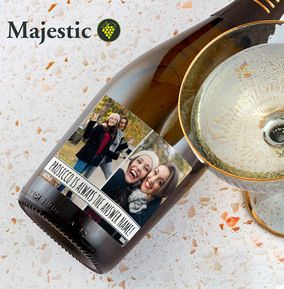 Personalised Prosecco With Multi Photo Upload & Text