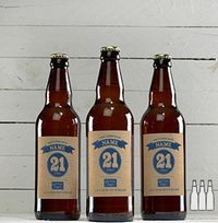 Tap to view 21st Birthday Personalised Beer - Multi Pack