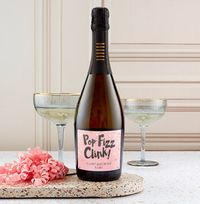 Tap to view Personalised Happy Birthday Prosecco Bottle - Pop Fizz