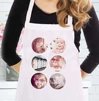 Tap to view 6 Circle Photo Upload Apron