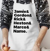 Top Chefs Personalised Apron