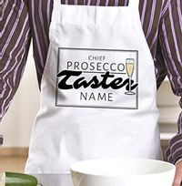 Chief Prosecco Taster Personalised Apron