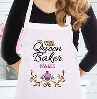 Queen Baker Personalised Apron