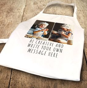 Your Own Message & Photo Apron