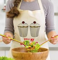 Tap to view Try My Cupcakes Personalised Apron