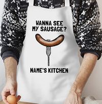 Tap to view See My Sausage Personalised Apron
