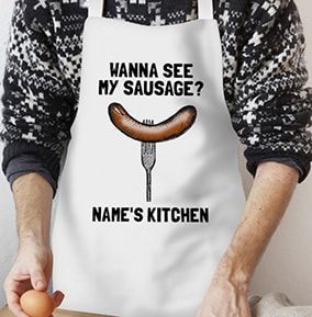 See My Sausage Personalised Apron