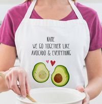 Avocado & Everything Personalised Apron