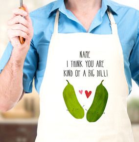 Kind Of A Big Dill Personalised Apron