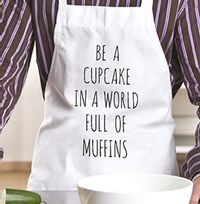 Cupcake in A World of Muffins Personalised Apron