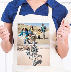 2 Photo Upload Apron