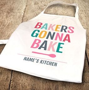 Bakers Gonna Bake Personalised Apron