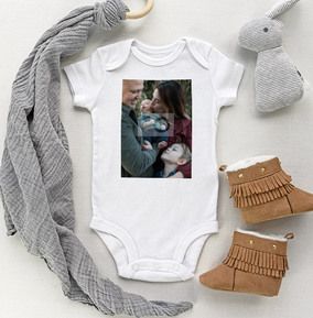 Full Photo Upload Baby Grow