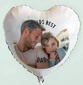 World's Best Dad Photo Balloon