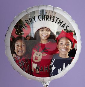 Personalised Christmas Photo Balloon