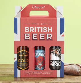 Best of British Beer Gift Box - Union Jack