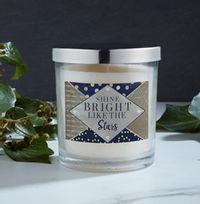 Shine Bright Personalised Candle