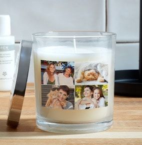 4 Photo Upload Candle