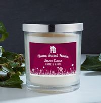 Tap to view New Home Personalised Candle