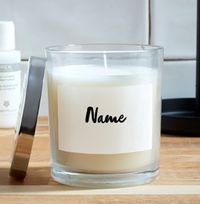 Tap to view Personalised Name Candle