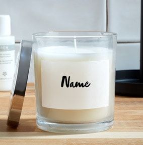 Personalised Name Candle