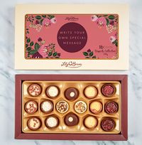 Personalised With Your Message Chocolates - Box of 18