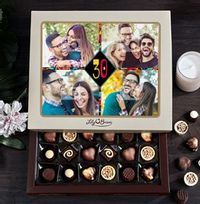 30th Birthday Multi Photo Chocolates