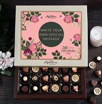 Personalised With Your Message Chocolates - 30