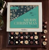 Personalised Christmas Chocolates - 30