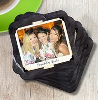 Tap to view Polaroid Photo Memory Coaster