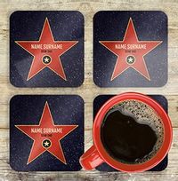 Tap to view Hollywood Walk of Fame Personalised Coaster