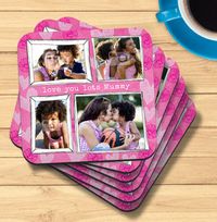 Tap to view Love You Lots Mummy Photo Coaster