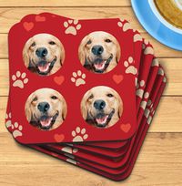 Tap to view Dog Multi Photo Coaster