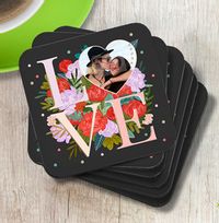 Tap to view Love Photo Upload Coaster