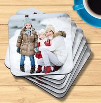 Tap to view Christmas Personalised Full Photo Coaster