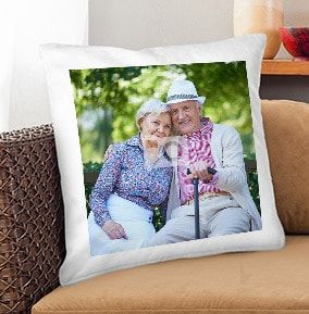 Grandparents Full Photo Cushion