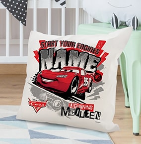 lightning mcqueen cushion