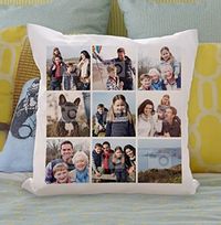 Tap to view Multi Photo Squares Cushion