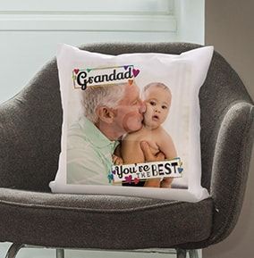 Grandad You're The Best Photo Cushion
