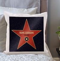 Personalised Star Cushion