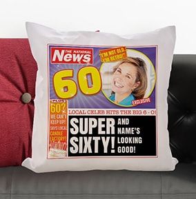 Super Sixty Photo Cushion