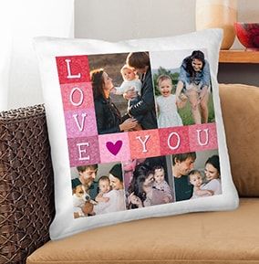 Love You 5 Photo Cushion