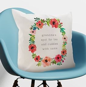 Grandma's Spot Personalised Cushion