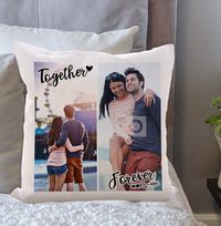 Tap to view Together Forever Double Photo Cushion