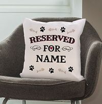 Tap to view Reserved For Cat Personalised Cushion