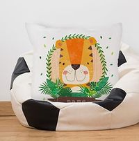 Kids Tiger Personalised Cushion